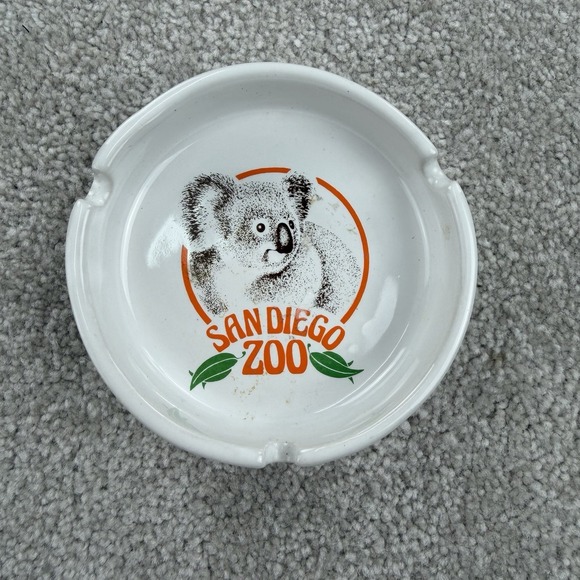 Other - Vintage San Diego Zoo Koala Bear Ash‎ Tray